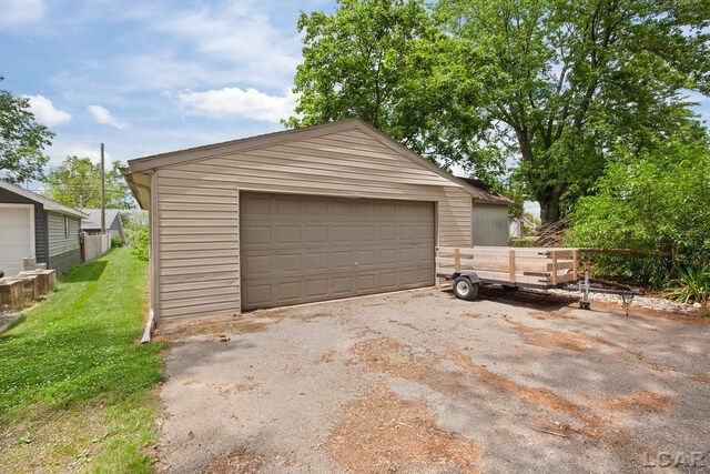 680 Breyman Hwy, Tipton, MI 49287 - view of detached garage