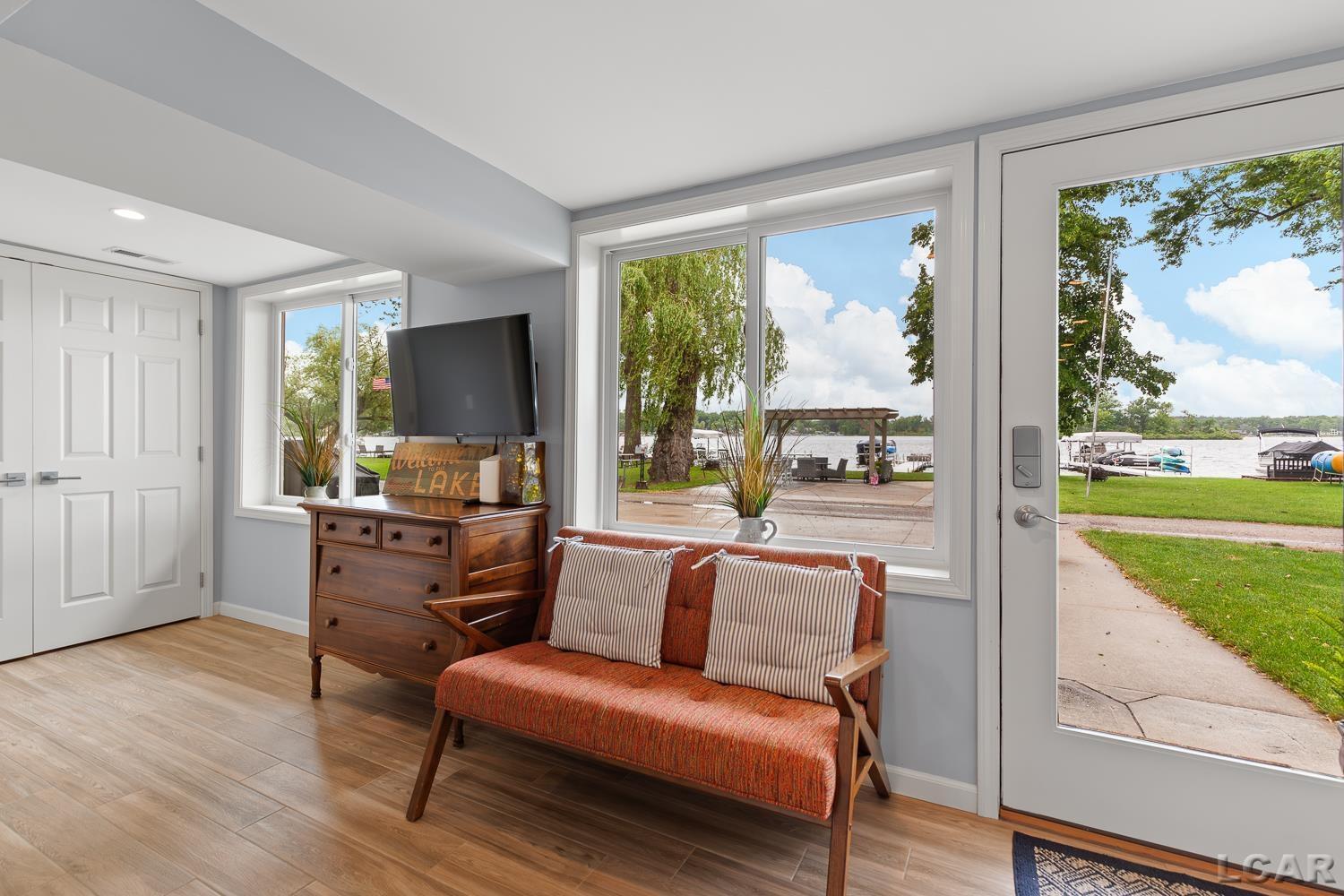680 Breyman Hwy, Tipton, MI 49287 - sitting room featuring light wood finished floors and baseboards