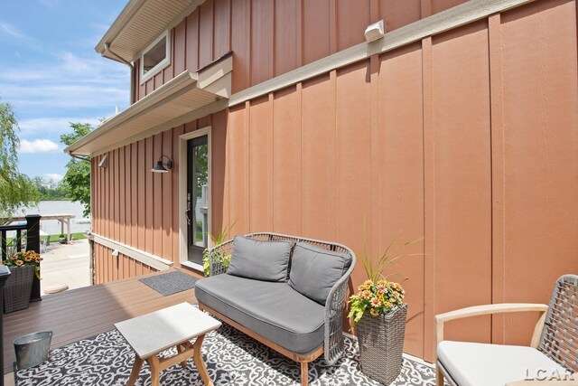 680 Breyman Hwy, Tipton, MI 49287 - view of deck