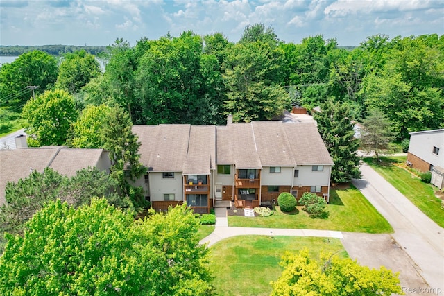 10228 Nancys Blvd Unit 33, Grosse Ile, MI 48138 - aerial view of property and surrounding area
