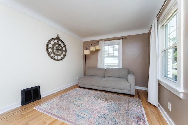 1608 Cambridge Dr, Kalamazoo, MI 49001 - living room with wood finished floors and baseboards