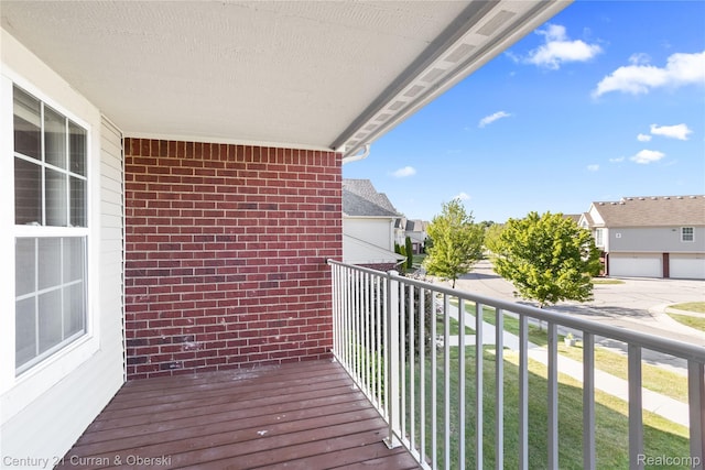 29611 Fox Run Cir, Warren, MI 48092 - balcony with a residential view