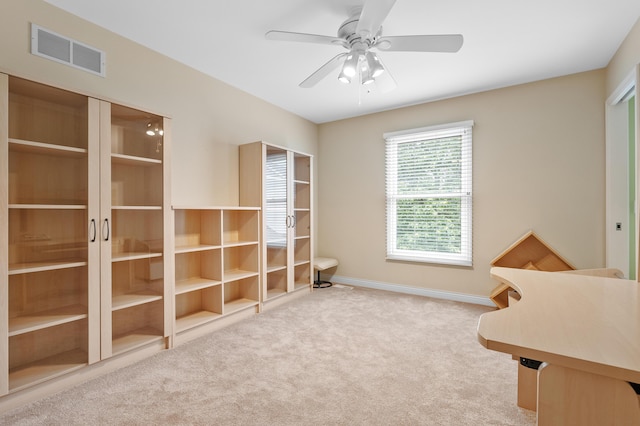 6380 Mcgillicuddy Ln, Portage, MI 49024 - unfurnished room with carpet floors and a ceiling fan