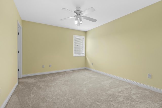 6380 Mcgillicuddy Ln, Portage, MI 49024 - carpeted empty room with baseboards and a ceiling fan