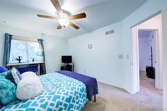 6397 Hunter Pointe St, Westland, MI 48185 - bedroom featuring carpet flooring and a ceiling fan