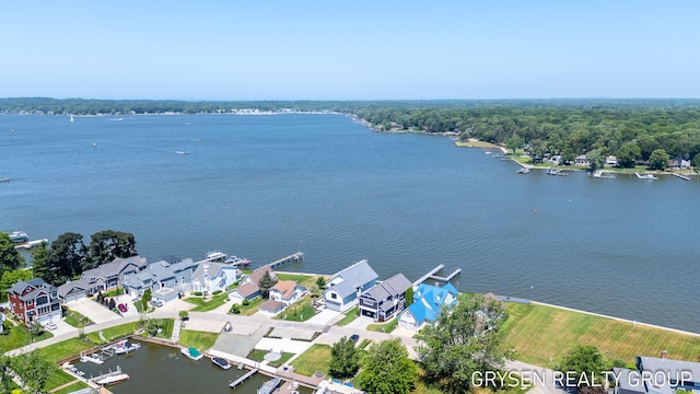1351 Bayview Dr, Holland, MI 49423 - aerial overview of property's location with a nearby body of water and nearby suburban area