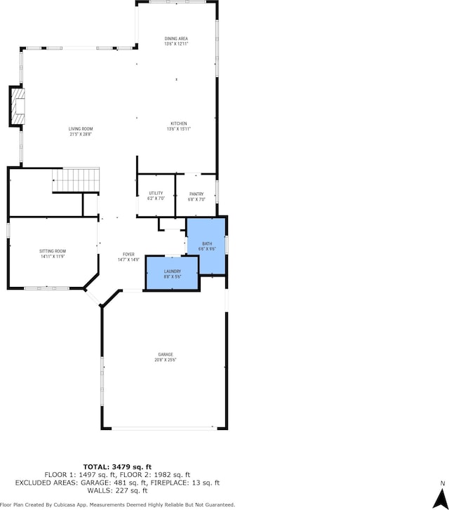 1351 Bayview Dr, Holland, MI 49423 - view of room layout