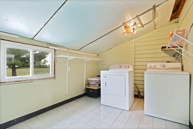 8075 Caine Rd, Millington, MI 48746 - laundry area featuring washing machine and clothes dryer