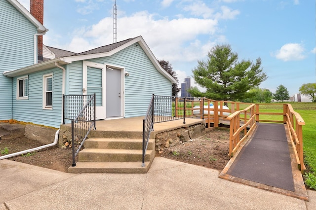 8075 Caine Rd, Millington, MI 48746 - doorway to property