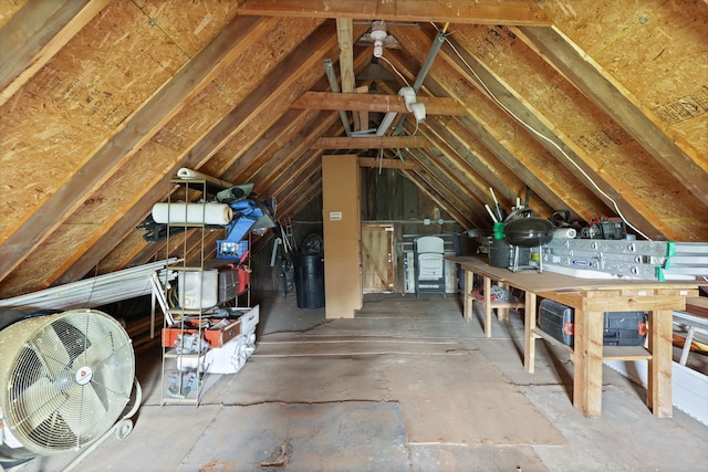 8075 Caine Rd, Millington, MI 48746 - view of attic