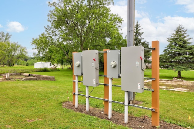 8075 Caine Rd, Millington, MI 48746 - exterior view of electric meter