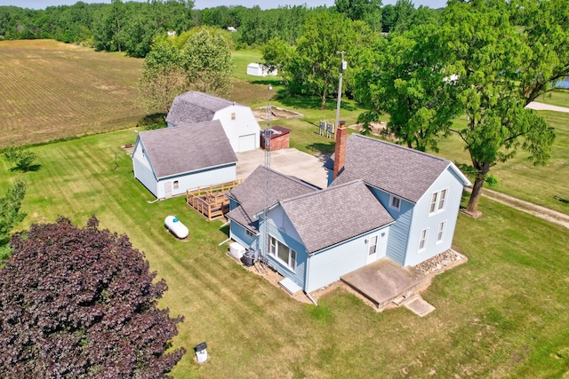 8075 Caine Rd, Millington, MI 48746 - view from above of property