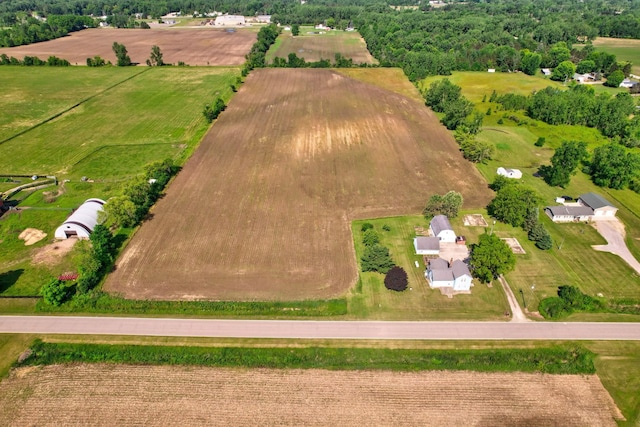 8075 Caine Rd, Millington, MI 48746 - aerial overview of property's location with rural landscape