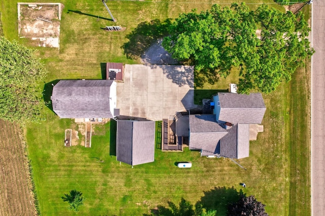 8075 Caine Rd, Millington, MI 48746 - view from above of property