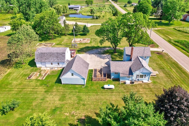 8075 Caine Rd, Millington, MI 48746 - view of subject property with a nearby body of water