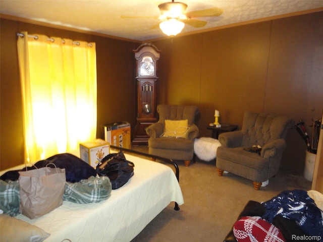 29269 Hidden River Dr, Gibraltar, MI 48173 - carpeted bedroom featuring crown molding