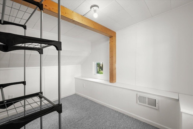12915 S Englewright Dr, Sand Lake, MI 49343 - below grade area featuring carpet floors and baseboards