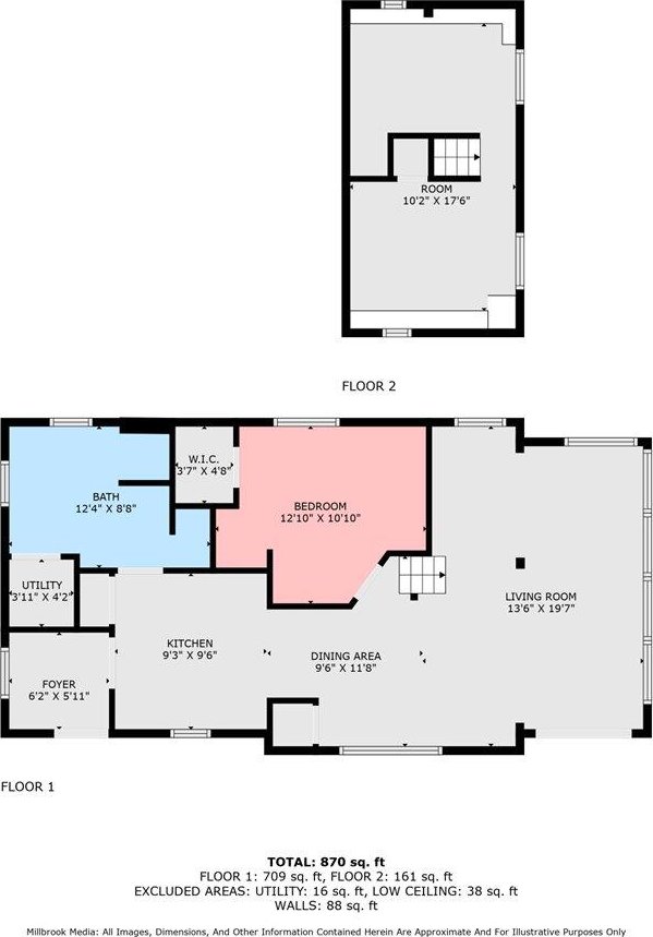 12915 S Englewright Dr, Sand Lake, MI 49343 - view of property floor plan