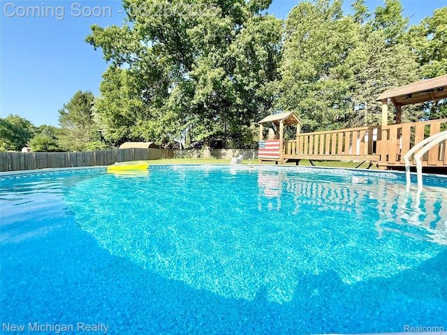 8588 Tim Tam Trl, Flushing, MI 48433 - view of pool