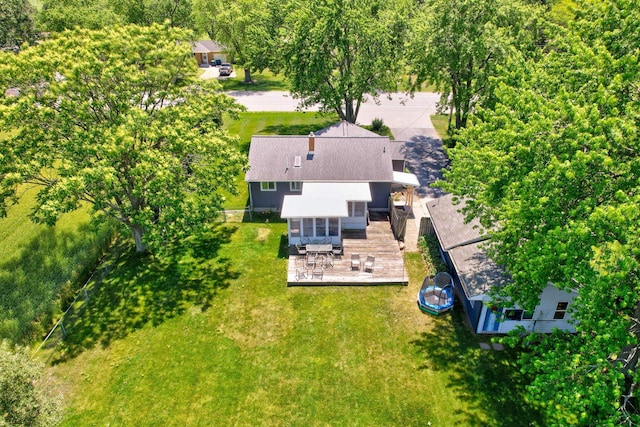 5255 E Holland Rd, Saginaw, MI 48601 - aerial view of property and surrounding area