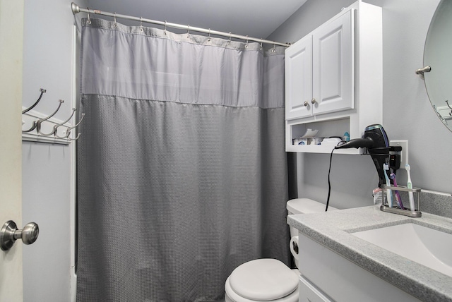 613 Silver Birch St, Howard City, MI 49329 - full bathroom with vanity and a shower with curtain