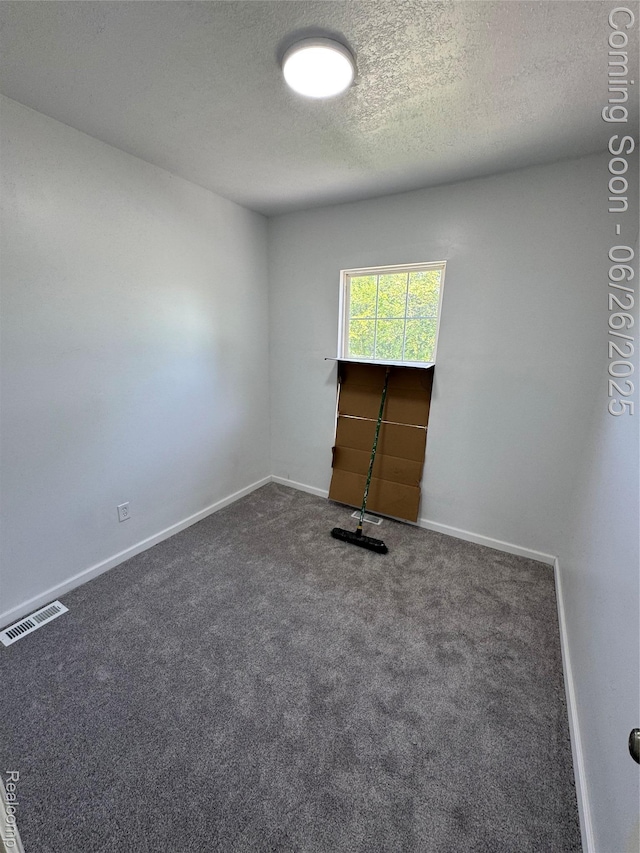2063 Meade St, Hamtramck, MI 48212 - unfurnished room featuring a textured ceiling and carpet flooring