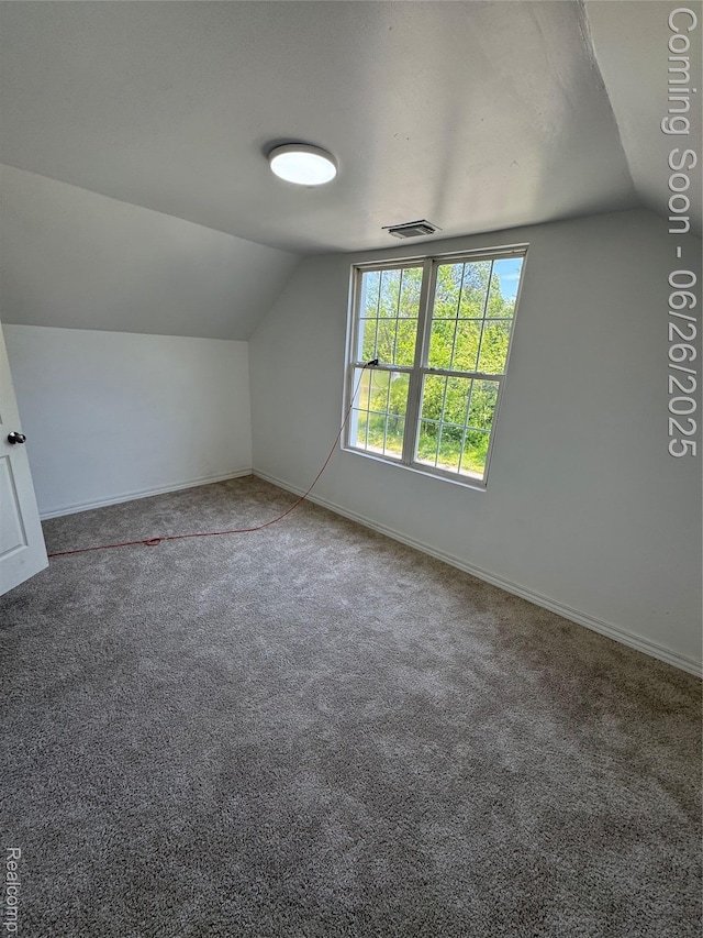2063 Meade St, Hamtramck, MI 48212 - additional living space featuring lofted ceiling and carpet flooring