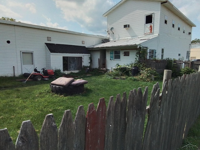 401 W Main Rd, Cement City, MI 49233 - back of property featuring a metal roof