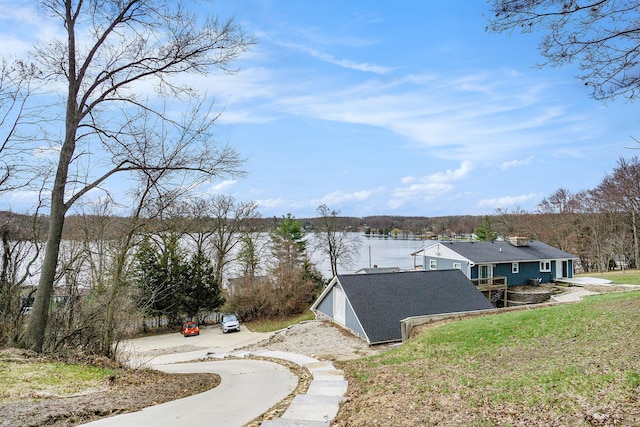 12349 N Sherman Lake Dr, Augusta, MI 49012 - water view