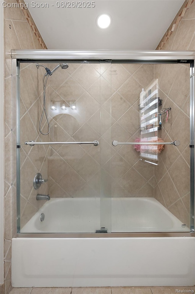 21958 Hartford Way, Macomb, MI 48042 - full bath with shower / bath combination with glass door