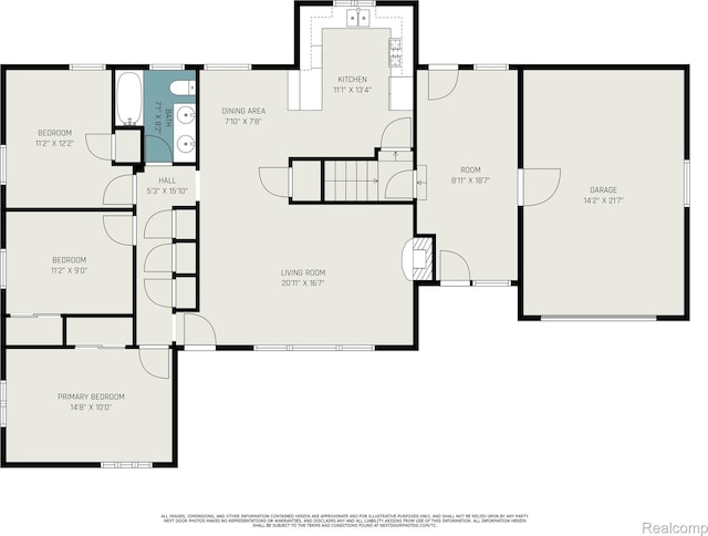 2126 Covert Rd, Burton, MI 48509 - view of room layout