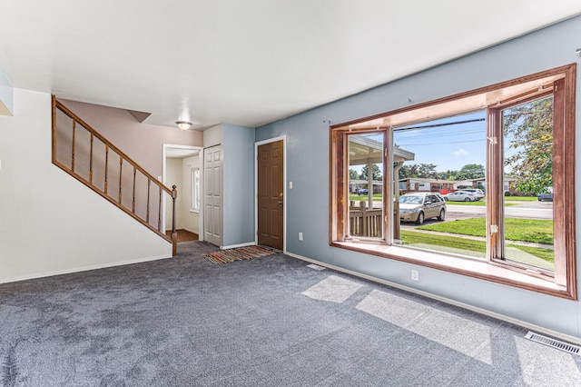 771 S Venoy Rd, Westland, MI 48186 - entrance foyer featuring carpet and stairway
