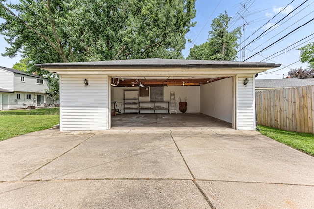 771 S Venoy Rd, Westland, MI 48186 - view of detached garage