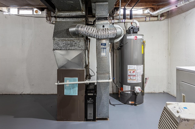 771 S Venoy Rd, Westland, MI 48186 - utility room with gas water heater and heating unit
