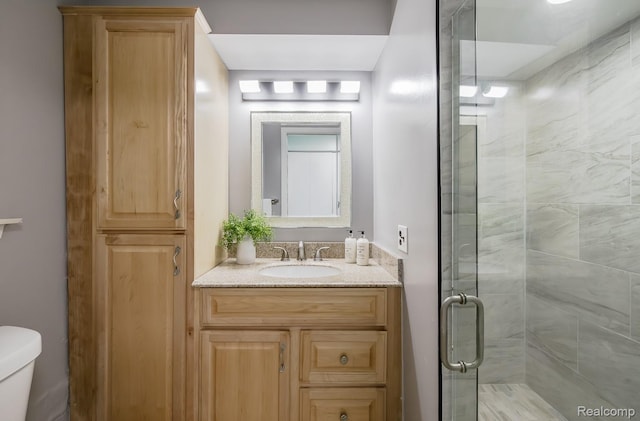 4290 Frostwood, Troy, MI 48098 - bathroom with vanity and a stall shower