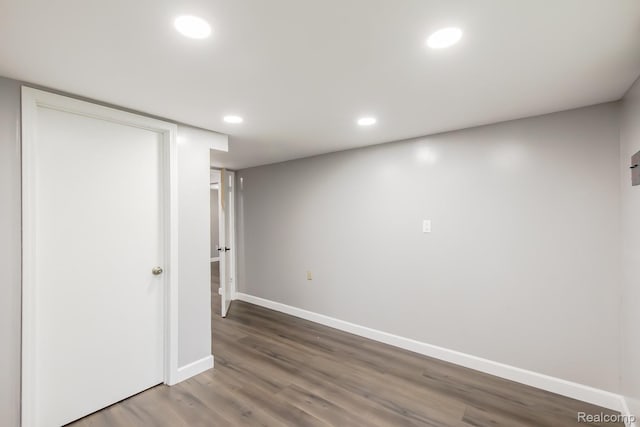 4290 Frostwood, Troy, MI 48098 - finished basement featuring recessed lighting and wood finished floors
