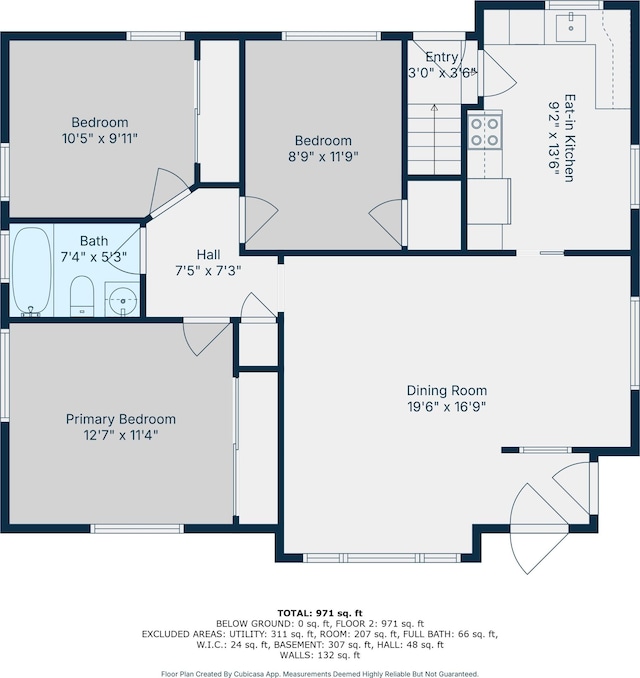 13210 Tecumseh Ave, Redford, MI 48239 - view of property floor plan