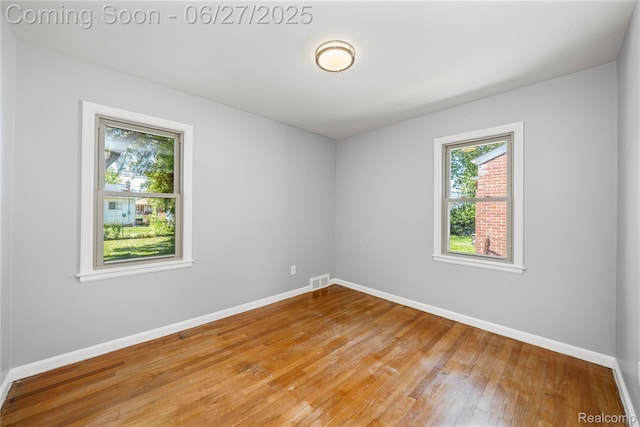 17381 Lennane, Redford, MI 48240 - spare room featuring plenty of natural light and light wood finished floors