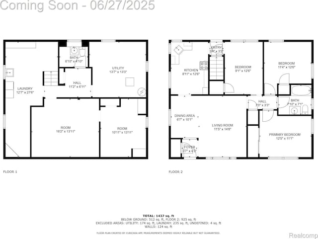 17381 Lennane, Redford, MI 48240 - view of floor plan / room layout