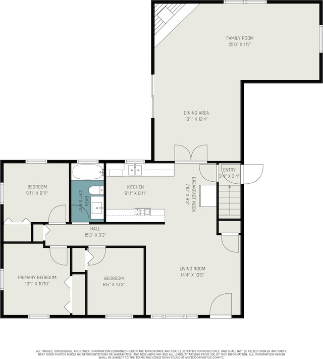 1621 Whittier Rd, Ypsilanti, MI 48197 - view of floor plan / room layout