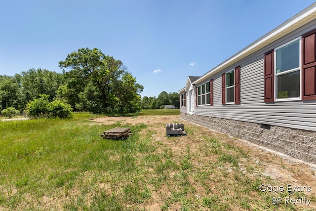 19150 Yankee Rd, Morley, MI 49336 - view of yard