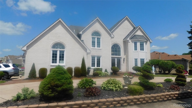 41431 Tarragon Dr, Sterling Heights, MI 48314 - view of front of property with brick siding