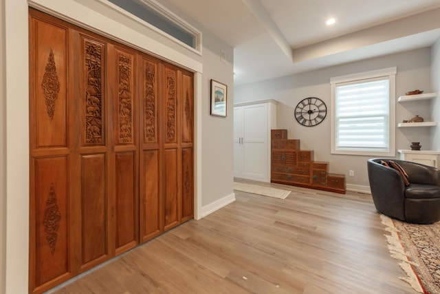 5332 Harborview Pass, Kalamazoo, MI 49009 - foyer entrance featuring light wood finished floors and baseboards