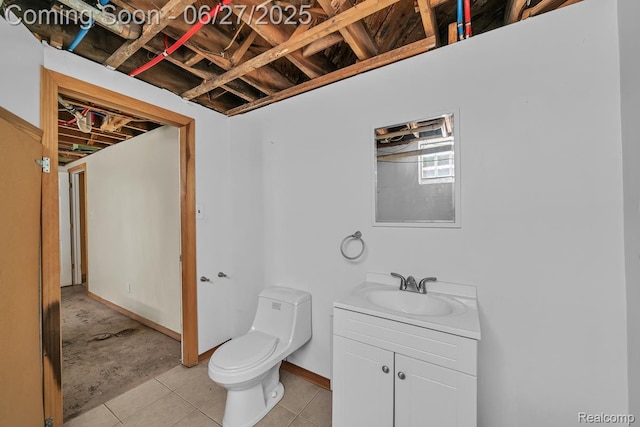 2675 Fleet St, Detroit, MI 48238 - bathroom featuring vanity and tile patterned floors