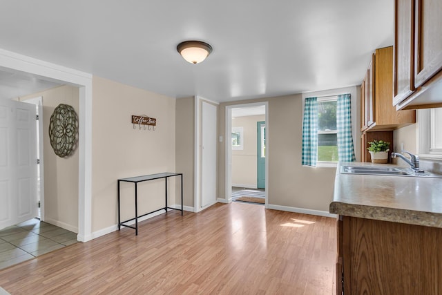 123 Fairview St, Hanover, MI 49241 - unfurnished dining area featuring light wood-style flooring