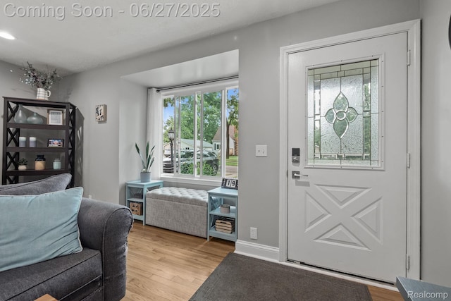 94 S Tilden Ave, Waterford, MI 48328 - entryway with light wood finished floors
