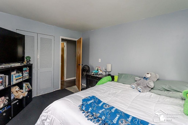 1151 July Dr, Adrian, MI 49221 - bedroom with a closet