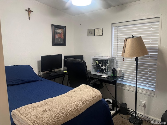 43251 Bonaparte, Sterling Heights, MI 48314 - carpeted bedroom featuring baseboards and an office area