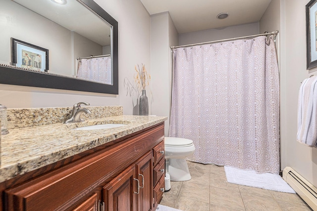 4234 N 2nd St, Kalamazoo, MI 49009 - full bath with a baseboard radiator and vanity