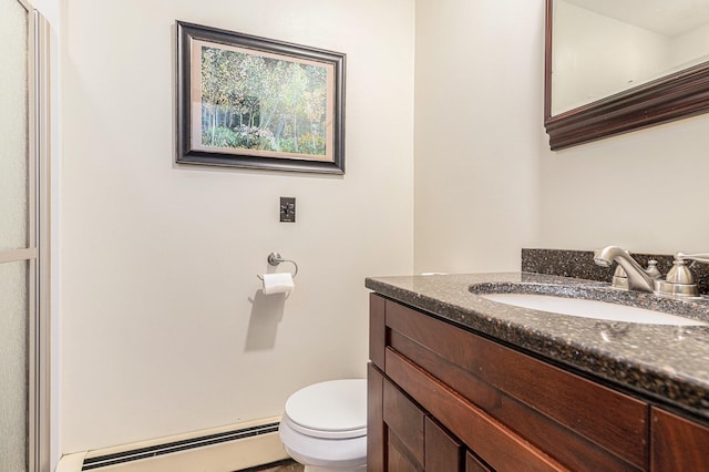 4234 N 2nd St, Kalamazoo, MI 49009 - bathroom with a baseboard radiator and vanity